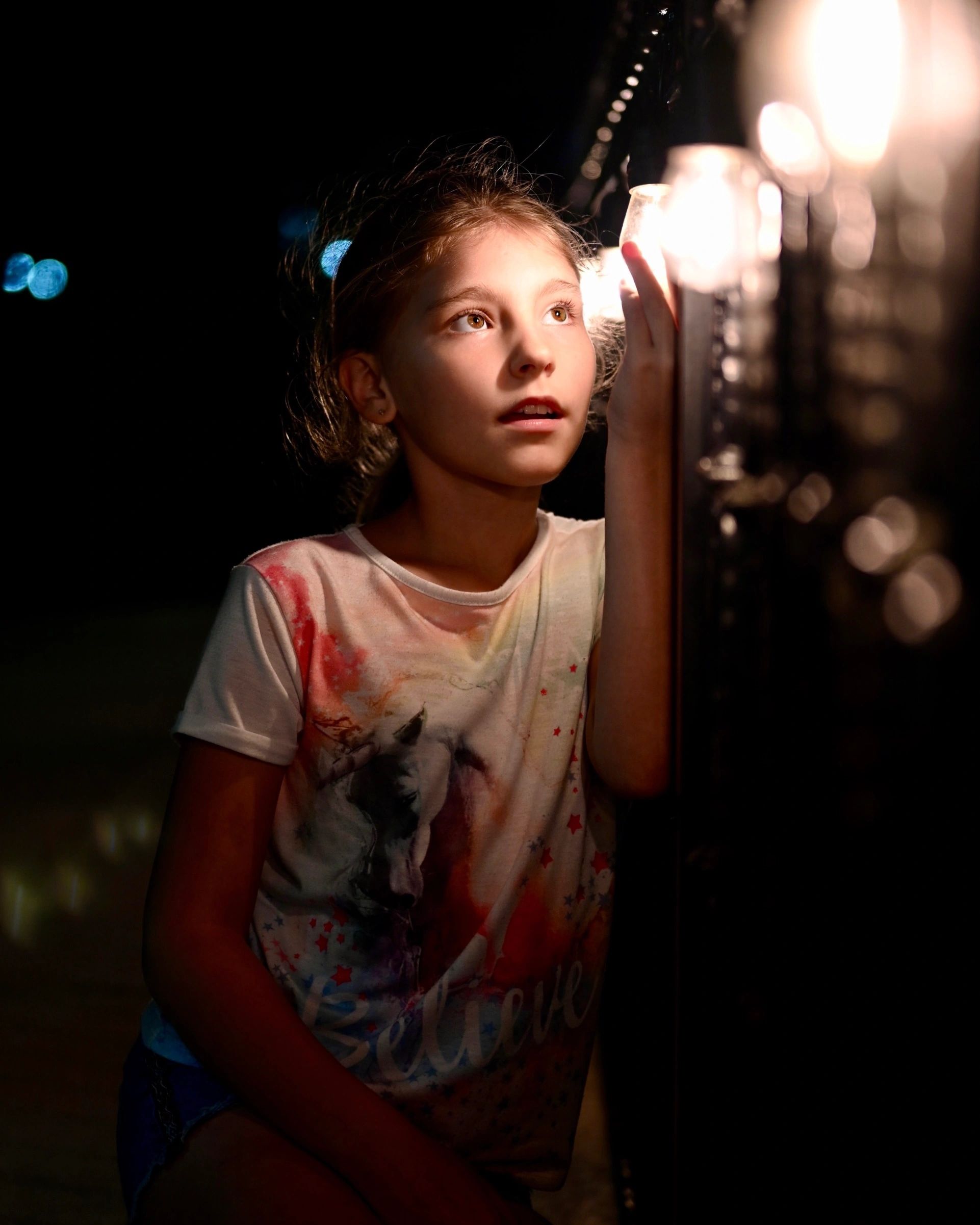 Lifestyle portrait with soft light
