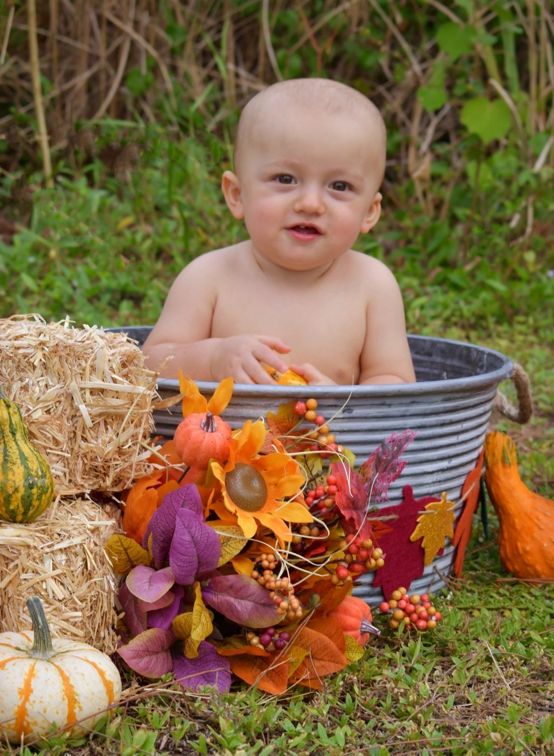 Natural children's portrait